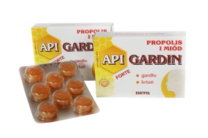 API GARDIN FORTE, Propolis i miód- suplement diety